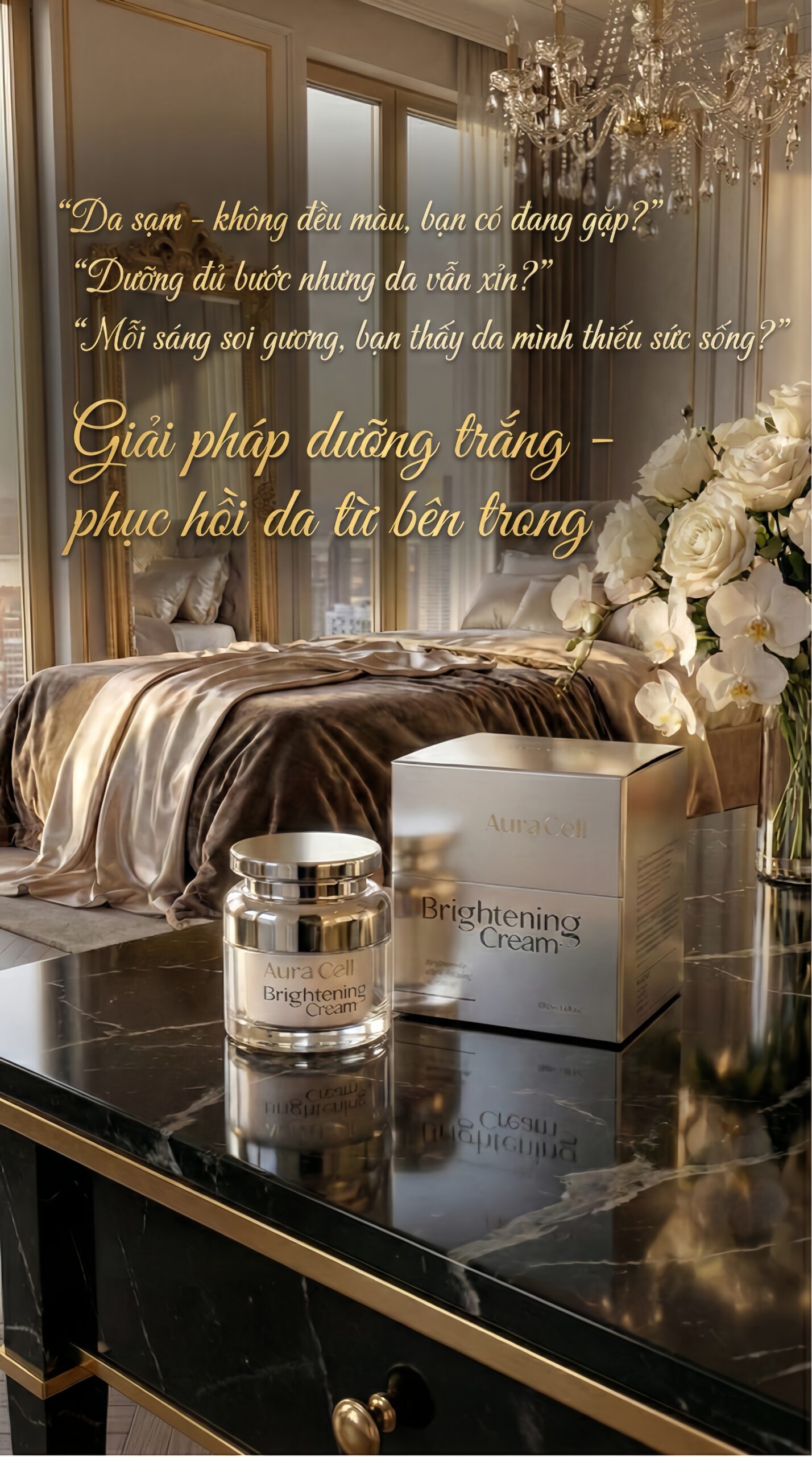 Kem dưỡng trắng, làm sáng da AuraCell Brightening Cream 30g - Ảnh 5